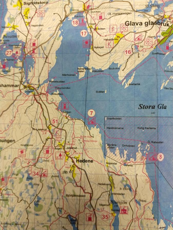 Stuga Glaskogen Glava Екстер'єр фото